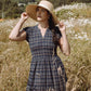Abito midi Ira in tweed spigato crepuscolo
