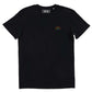T-shirt Love Connection nera in cotone biologico