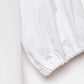 Blusa semplice in cotone con maniche a 3/4 e scollo a barca