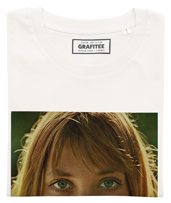 T-shirt unisex in cotone biologico con stampa fotografica anni ’70