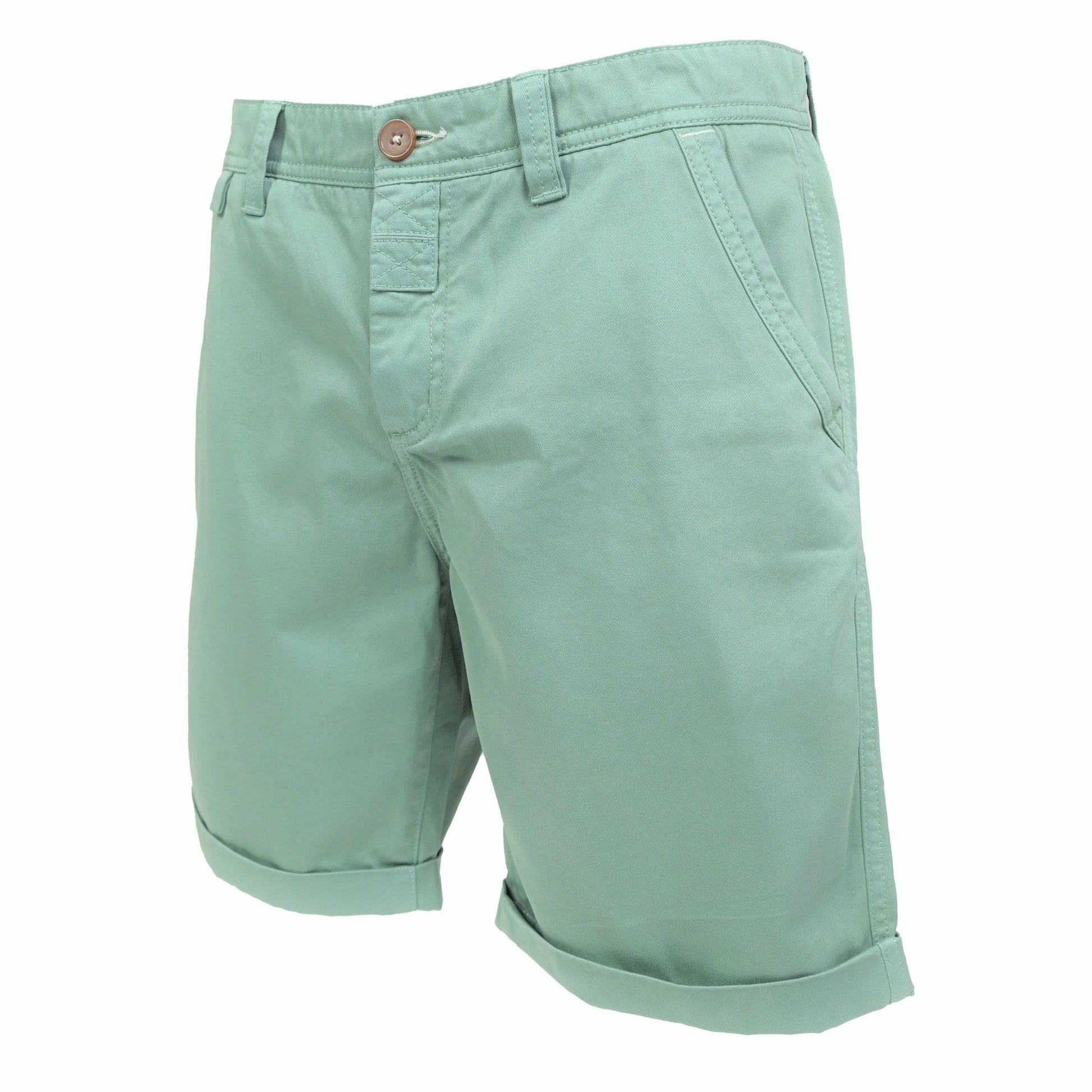 Bermuda in cotone biologico verde