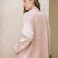 Maglione dolcevita ampio in misto cashmere