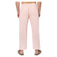 Pantaloni lunghi estivi in cotone con coulisse
