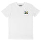 T-shirt Tartarughe Ninja ricamata in cotone biologico