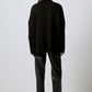 Maglione in maglia effetto distressed nero