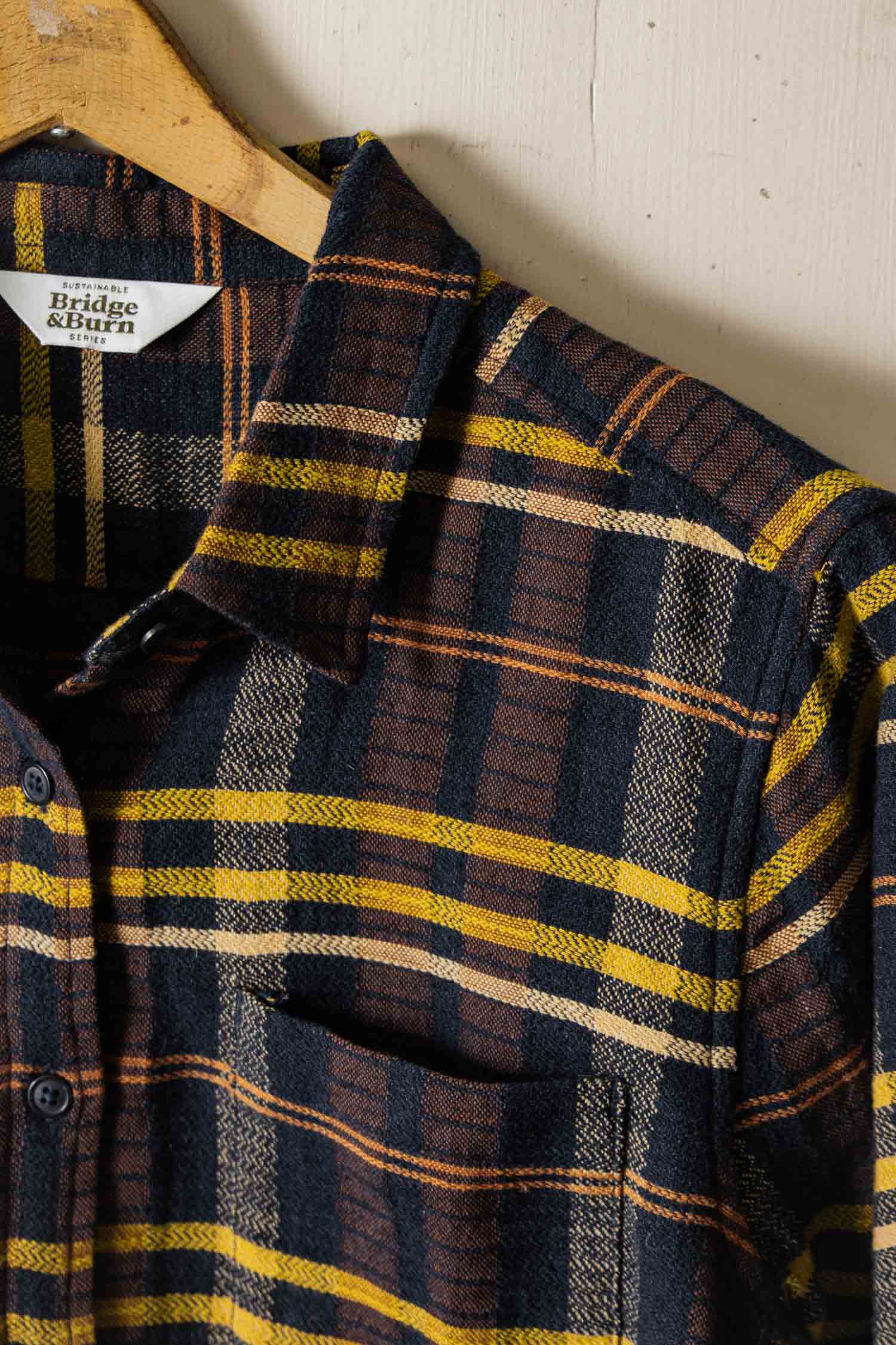 Camicia slim a quadri Alba del Deserto