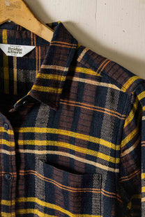 Camicia slim a quadri Alba del Deserto