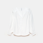 Blusa con paillettes e scollo a V