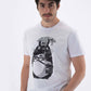 T-shirt Street Totoro con grafica tattoo