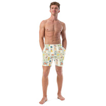 Costume da bagno corto da uomo Cartolina dall’Italia