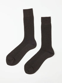 Calze Classy in lana merino marrone