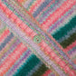 Cardigan in maglia a righe multicolor