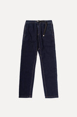 Pantaloni da arrampicata in denim riciclato con lavaggio all’ozono