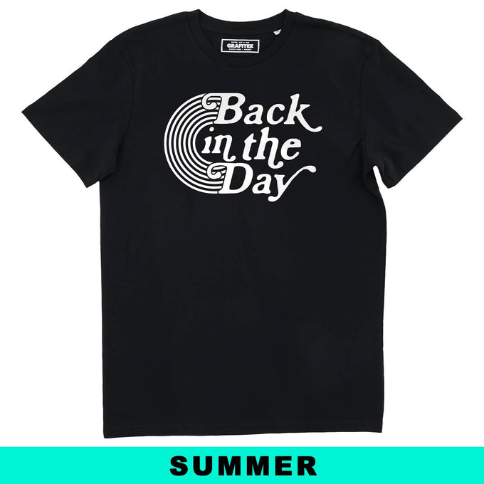 T-shirt vintage Back in the Day con stampa