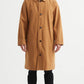 Trench chic color cognac