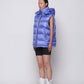 Gilet imbottito regular con cappuccio