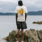 T-shirt in cotone organico con stampa Summer Drink