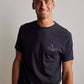 T-shirt Neptune Diver in cotone e lino