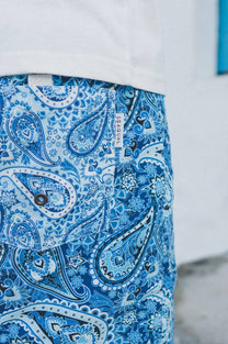 Costume da bagno uomo Breeze Paisley in filato SEAQUAL®
