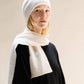 Berretto in misto cashmere a maglia tridimensionale