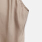Abito sottoveste in raso con spalline sottili