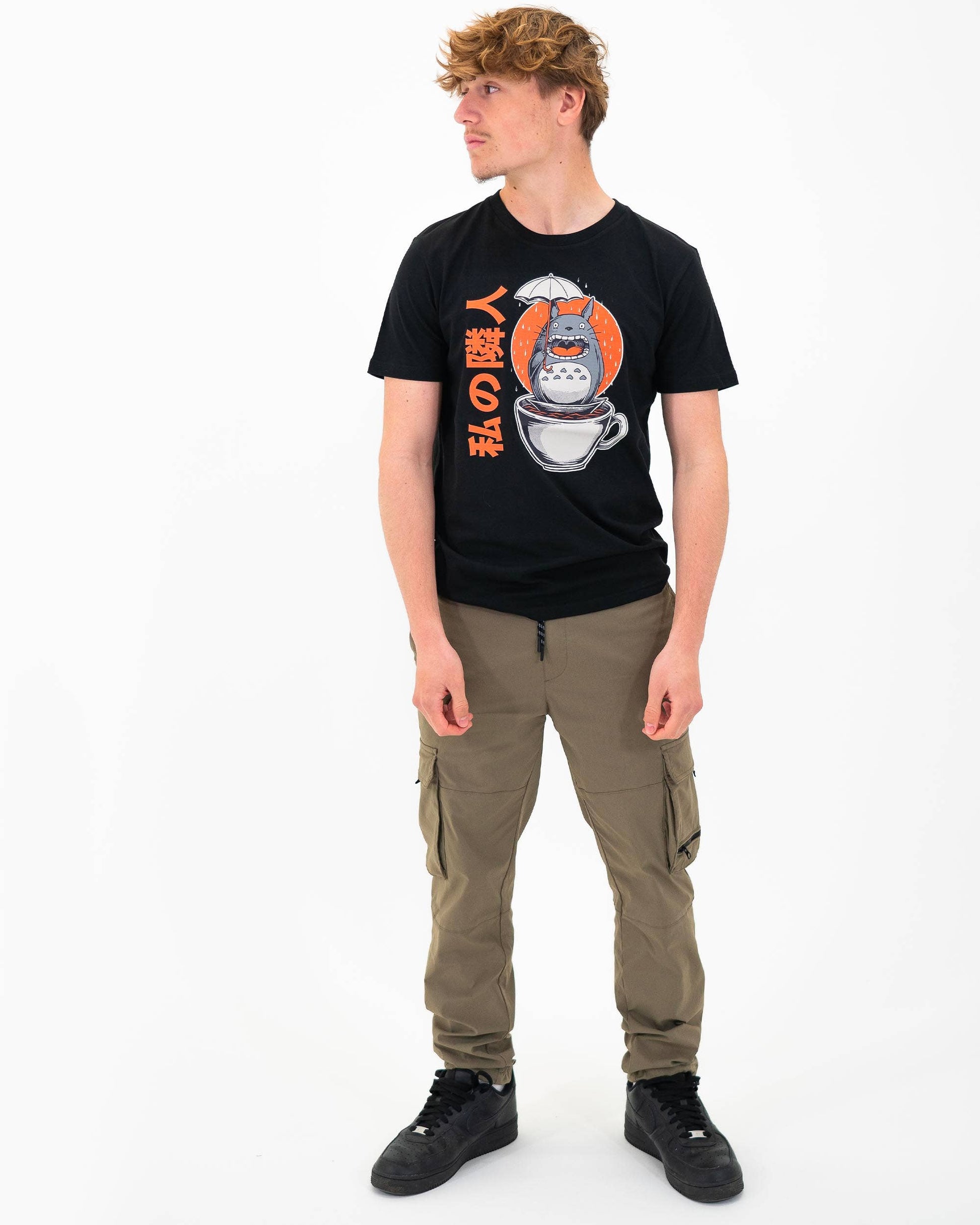 T-shirt Totoro con grafica in cotone biologico