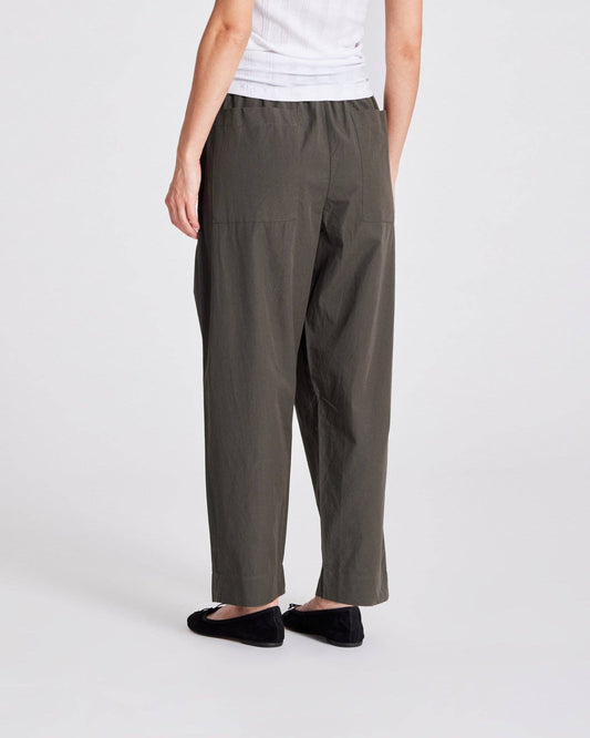 Pantaloni Jasmin in popeline di cotone biologico