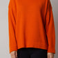 Maglione con scollo a barchetta in misto cashmere