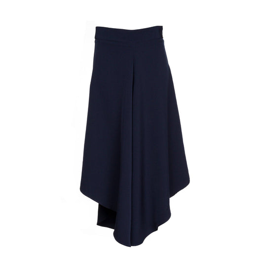 Pantaloni culotte midi a gamba ampia