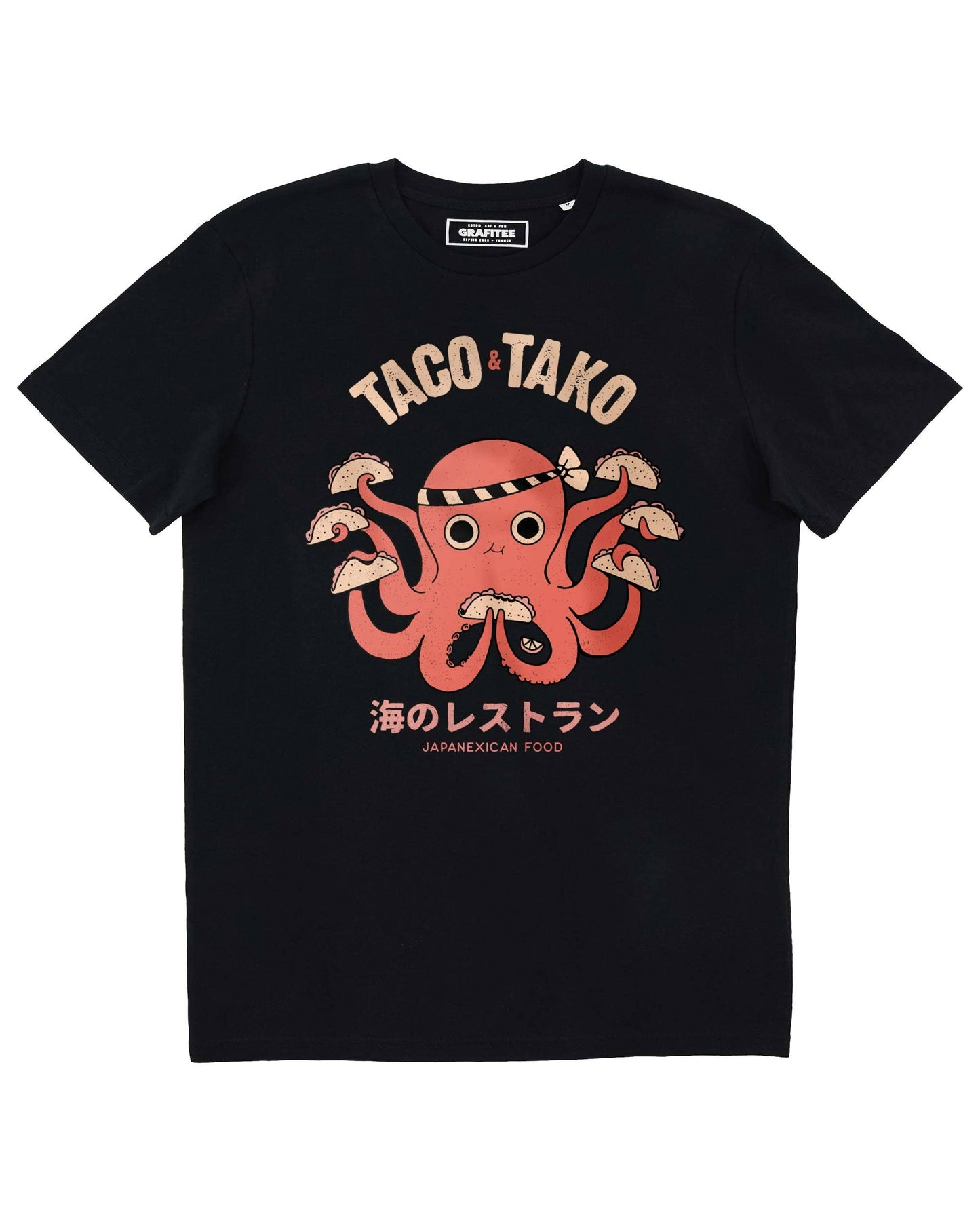 T-shirt Taco Tako in cotone biologico
