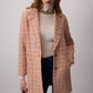 Blazer midi in tweed