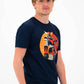T-shirt unisex Goldrake con stampa robot