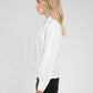 Camicia bianca SANAMA con colletto smerlato