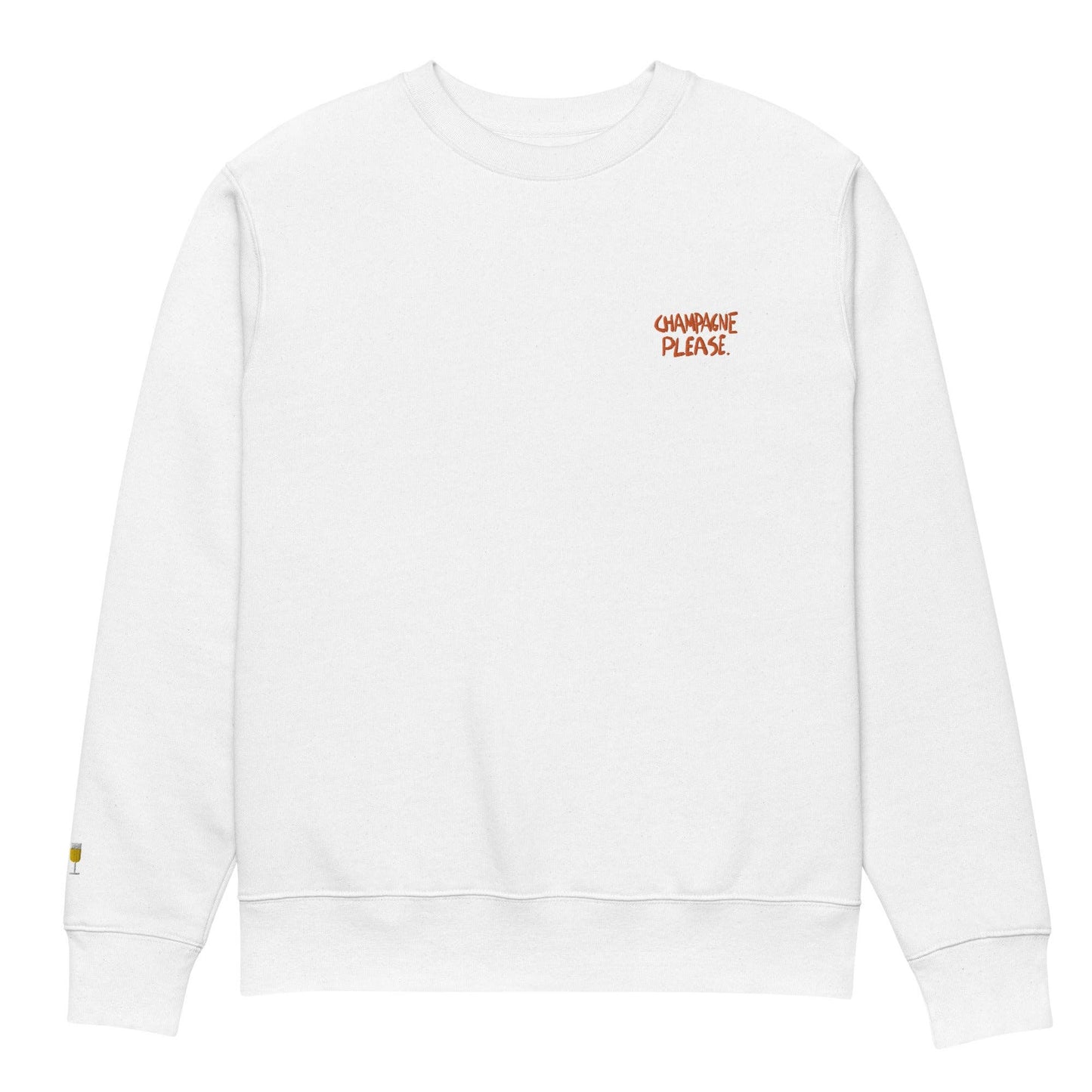 Felpa biologica unisex “Champagne Please”