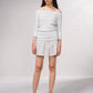 Maglione lurex off-shoulder