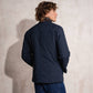 Giacca con zip classica in poliestere