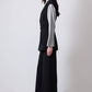 Set gilet doppiopetto con cintura e pantaloni a gamba larga
