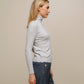 Maglione dolcevita da donna in maglia morbida