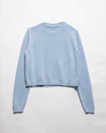 Maglione girocollo in cotone fine