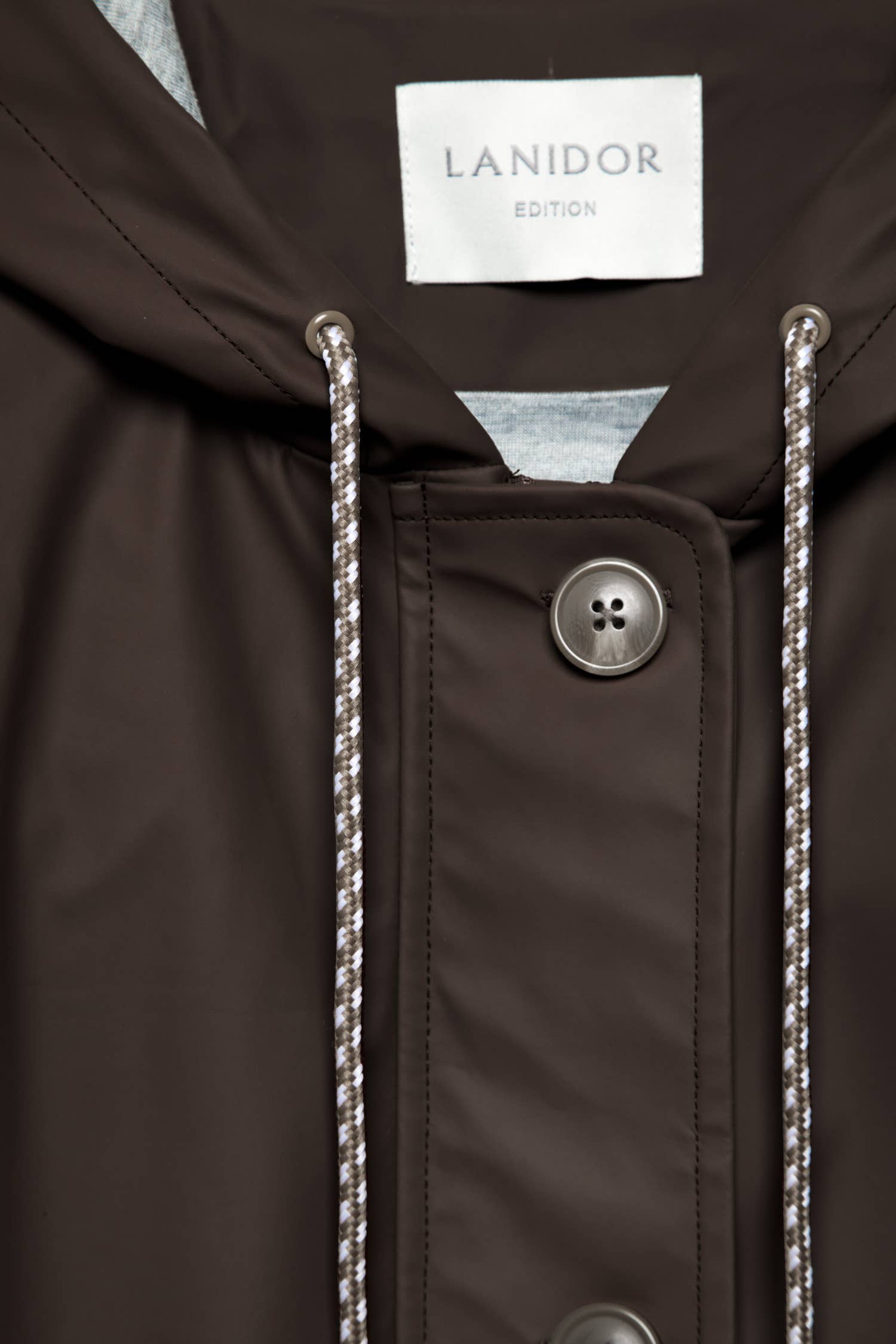 Parka con cappuccio e coulisse regolabile