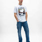 T-shirt grafica “Morning People” divertente