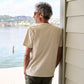 T-shirt in cotone biologico pesante girocollo