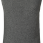 Top in maglia Sofie in cotone organico grigio scuro mélange