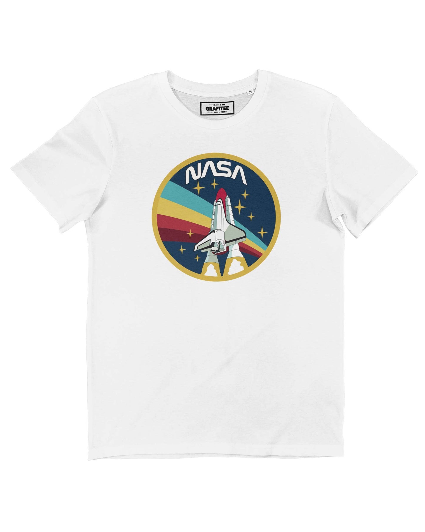 T-shirt NASA Badge in cotone biologico