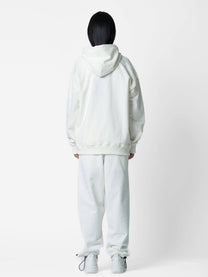 Felpa con cappuccio in cotone con logo
