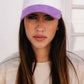 Cappellino 6 pannelli in cotone African Violet