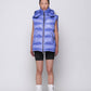 Gilet imbottito regular con cappuccio