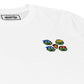 T-shirt Tartarughe Ninja ricamata in cotone biologico