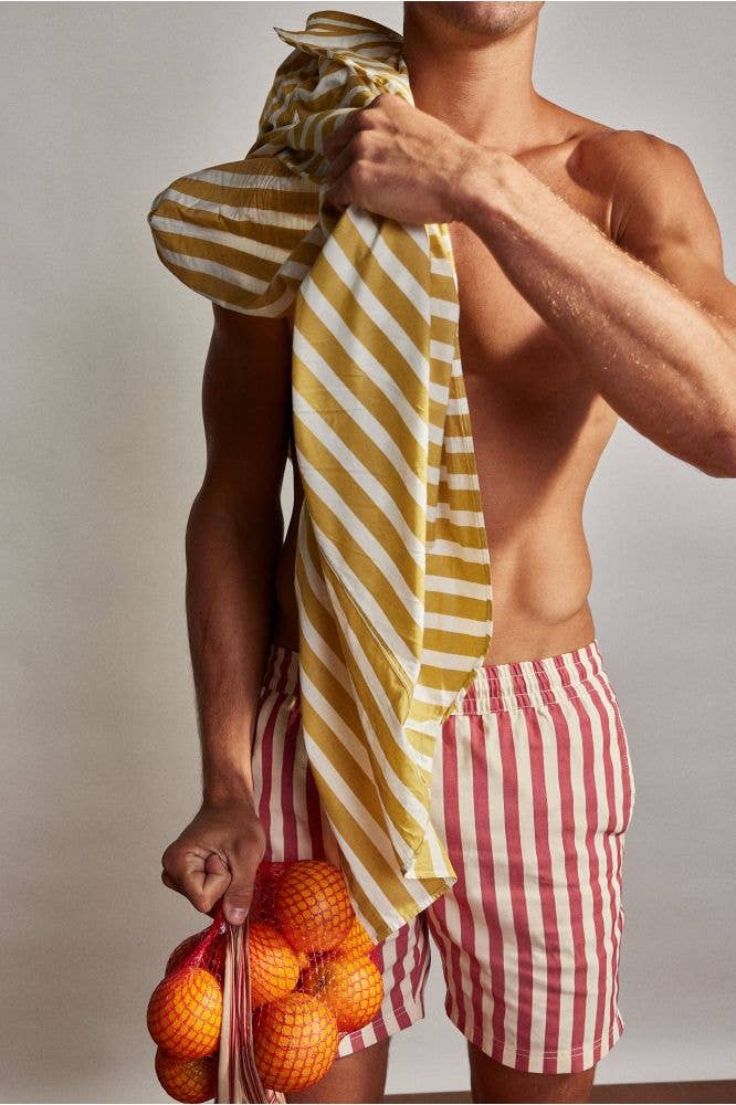 Costume da bagno Pirate a righe rosse