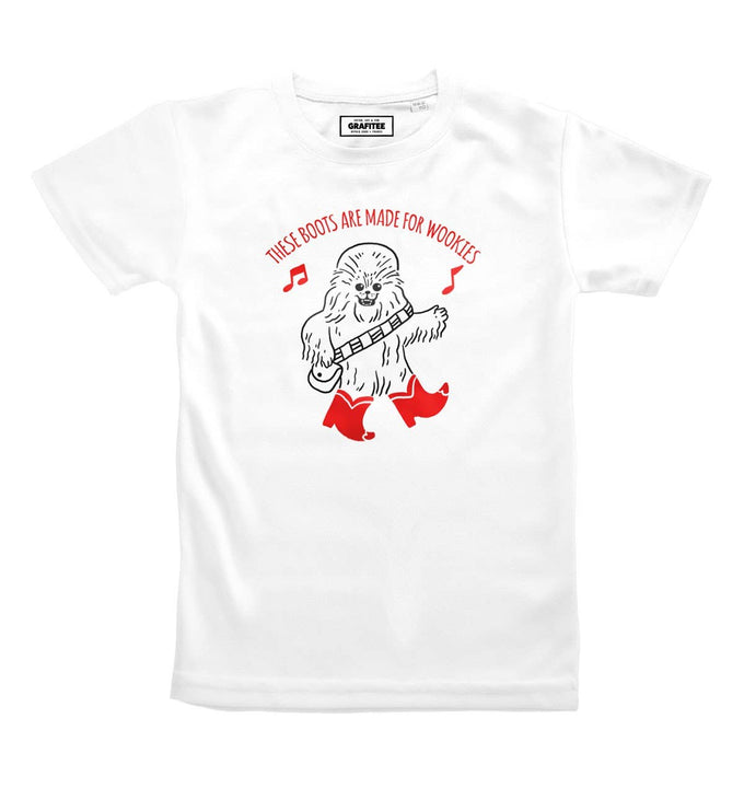 T-shirt Boots for Wookies con stampa ispirata a Star Wars